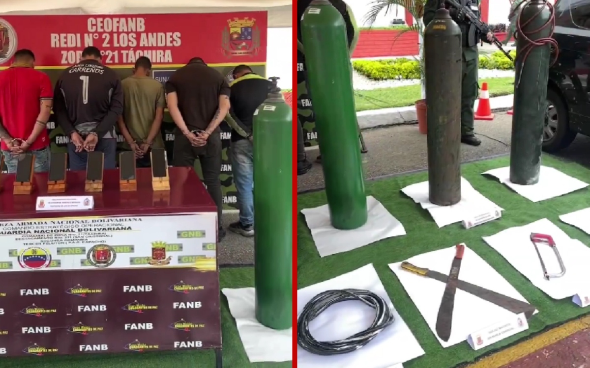 Detienen a 6  que pretendían ‘dejar sin electricidad’ 7 estados en Venezuela, a un día de las elecciones | Video