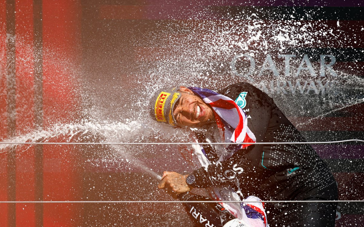 F1: Lewis Hamilton escribe historia en el Gran Premio de la Gran Bretaña