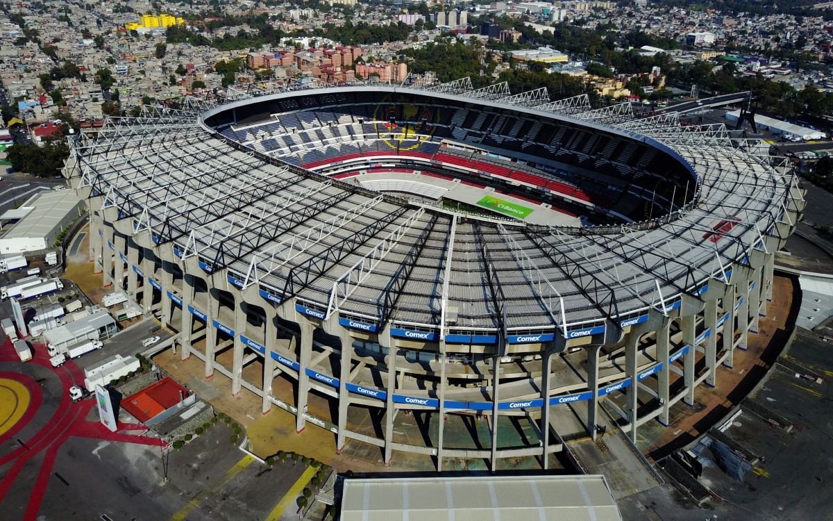 Revelan fecha de reinauguración del Estadio Azteca