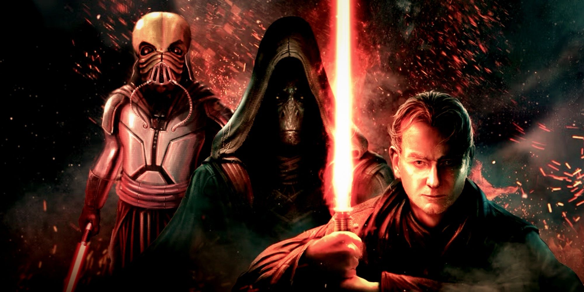 Darth Tenebrous, Darth Plagueis y Palpatine