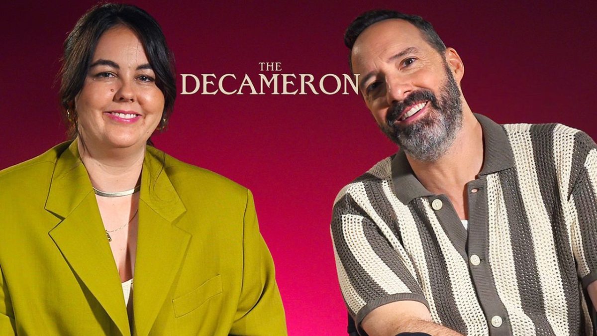 La estrella de Decameron, Tony Hale, y la creadora Kathleen Jordan hablan sobre la creación de una comedia oscura sobre la peste negra
