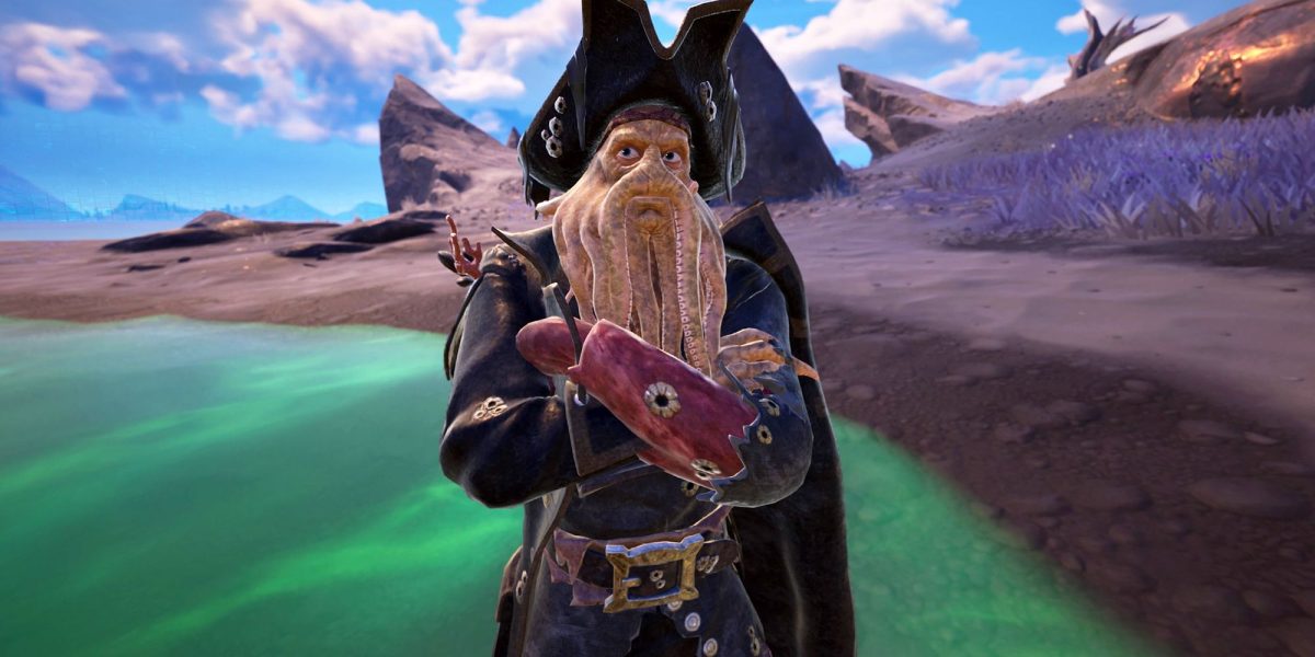 Cómo visitar la taquilla de Davy Jones en Fortnite
