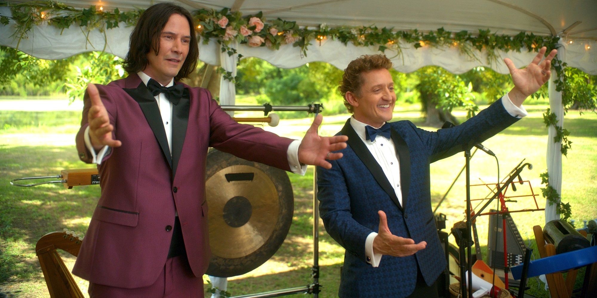 La reunión de Bill & Ted entre Keanu Reeves y Alex Winter se llevará a cabo de la manera más extraña posible