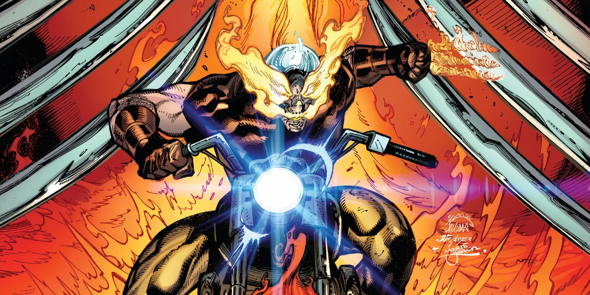 El nuevo HELLFIRE WARRIOR de Marvel combina los poderes de Ghost Rider con un héroe icónico del MCU