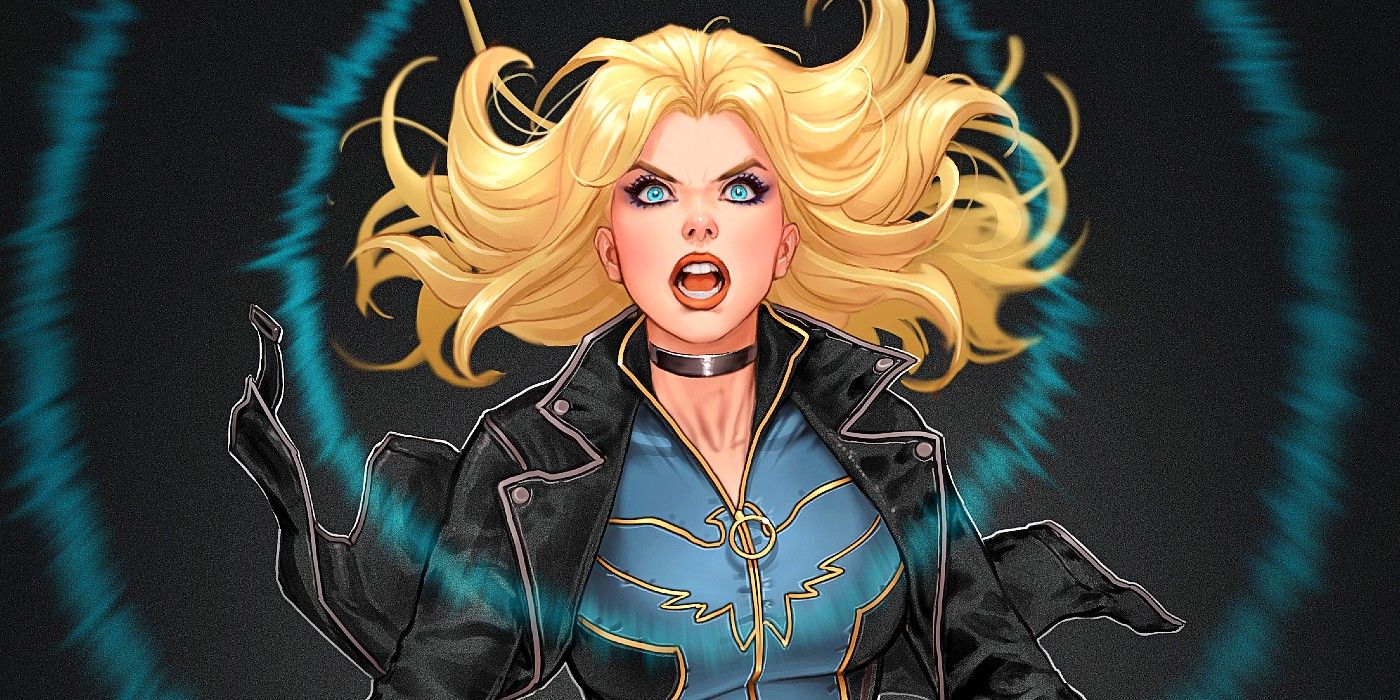 Cada disfraz y rediseño de Black Canary se unen en un arte asombroso que captura toda la historia del héroe de la Liga de la Justicia