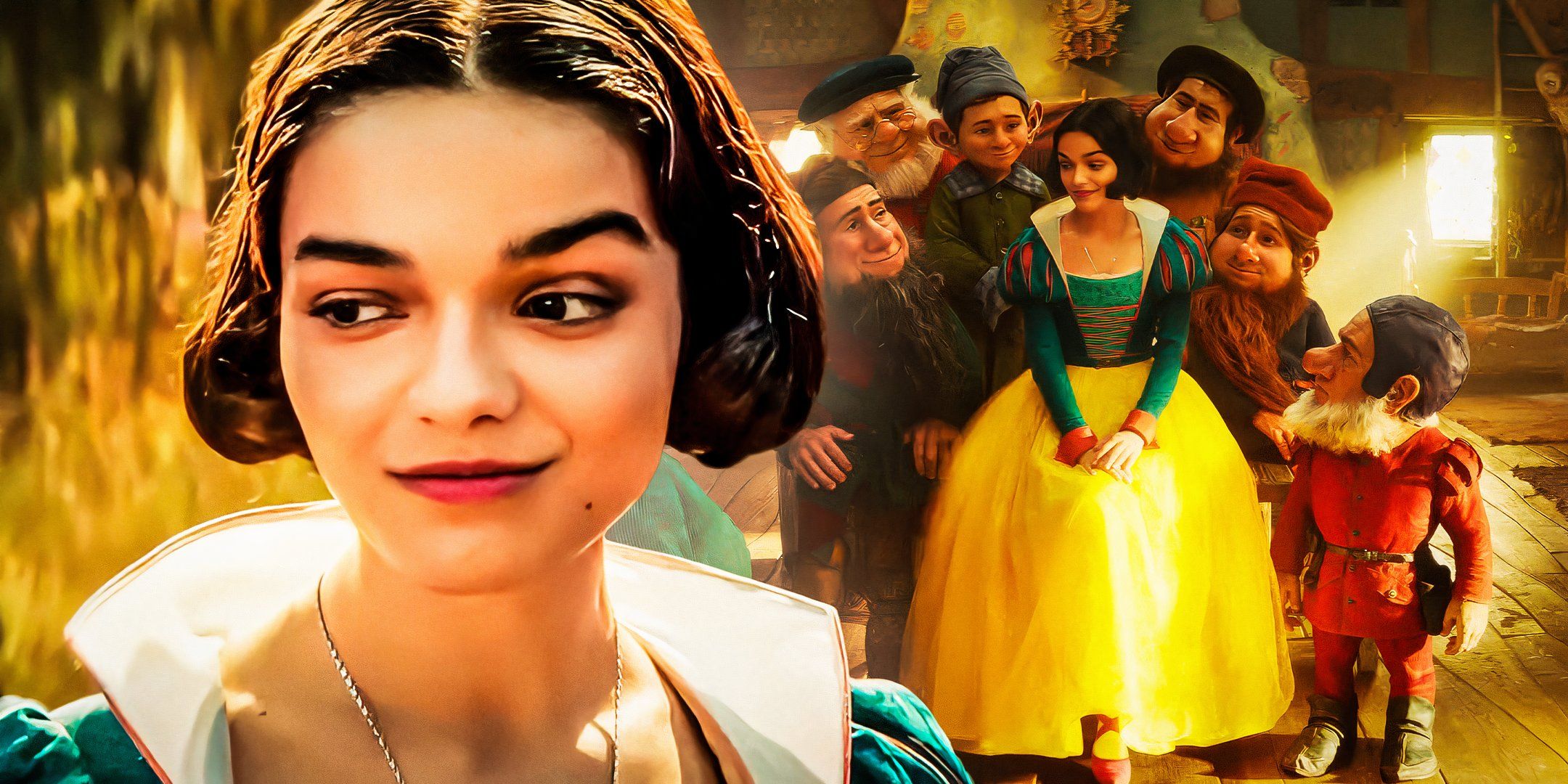 ¿Por qué los siete enanitos de la película de acción real Blancanieves son CGI?