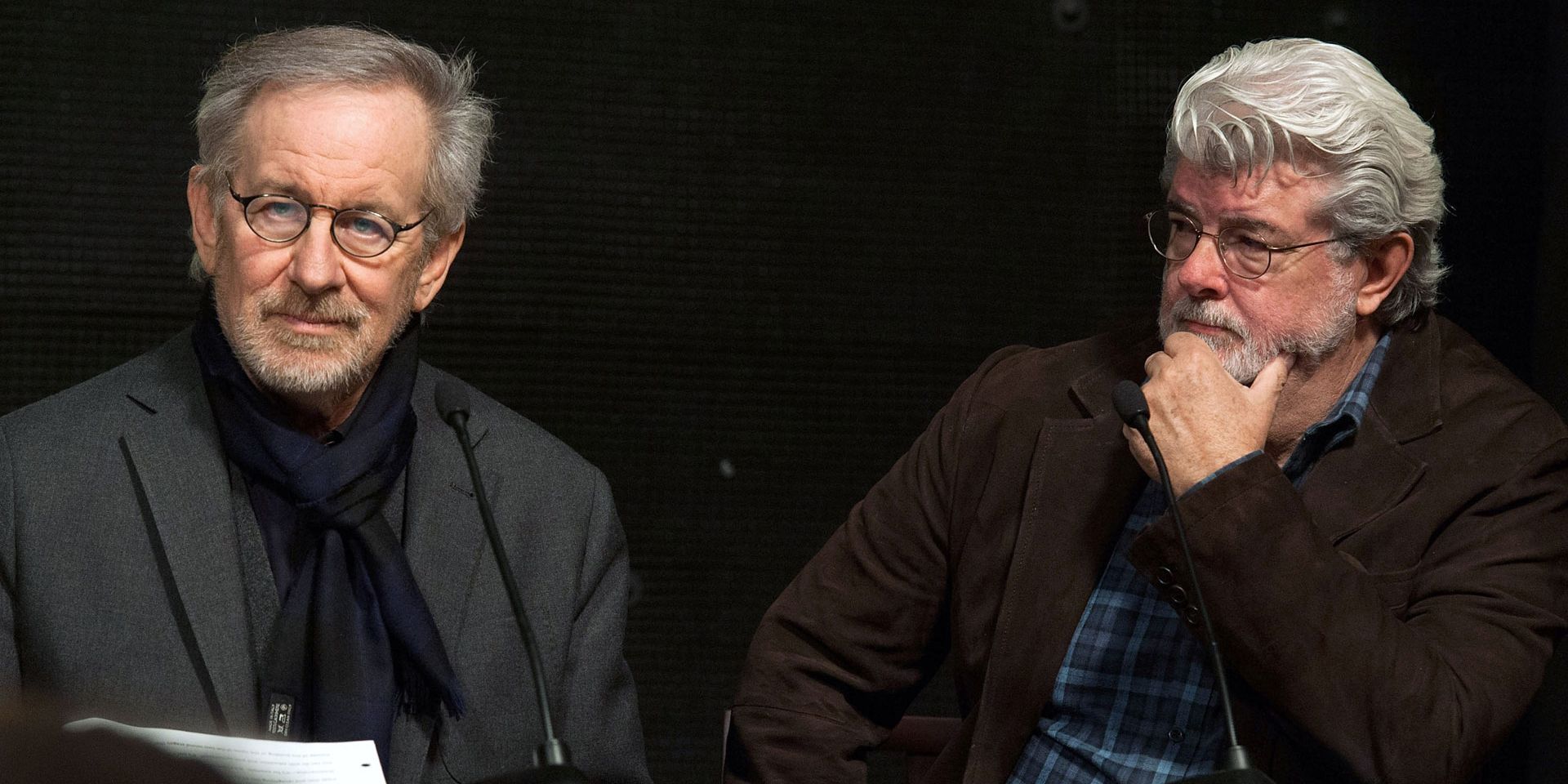 Steven Spielberg y George Lucas