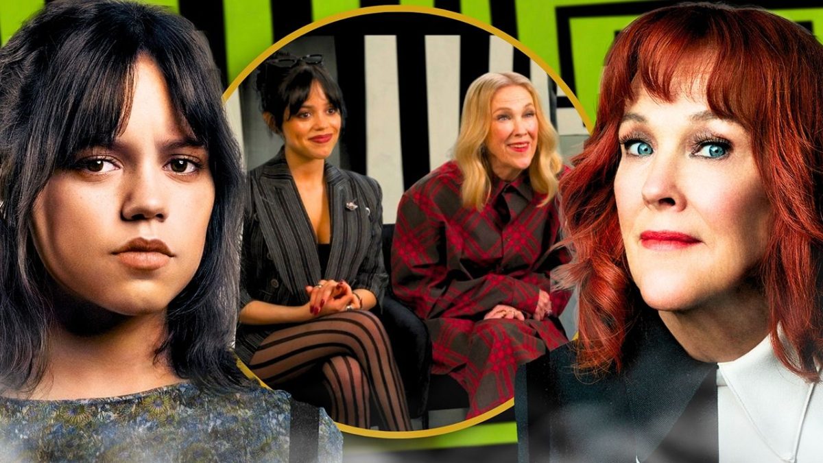Jenna Ortega y Catherine O'Hara revelan la "emoción y asombro infantil" de Beetlejuice Beetlejuice Set
