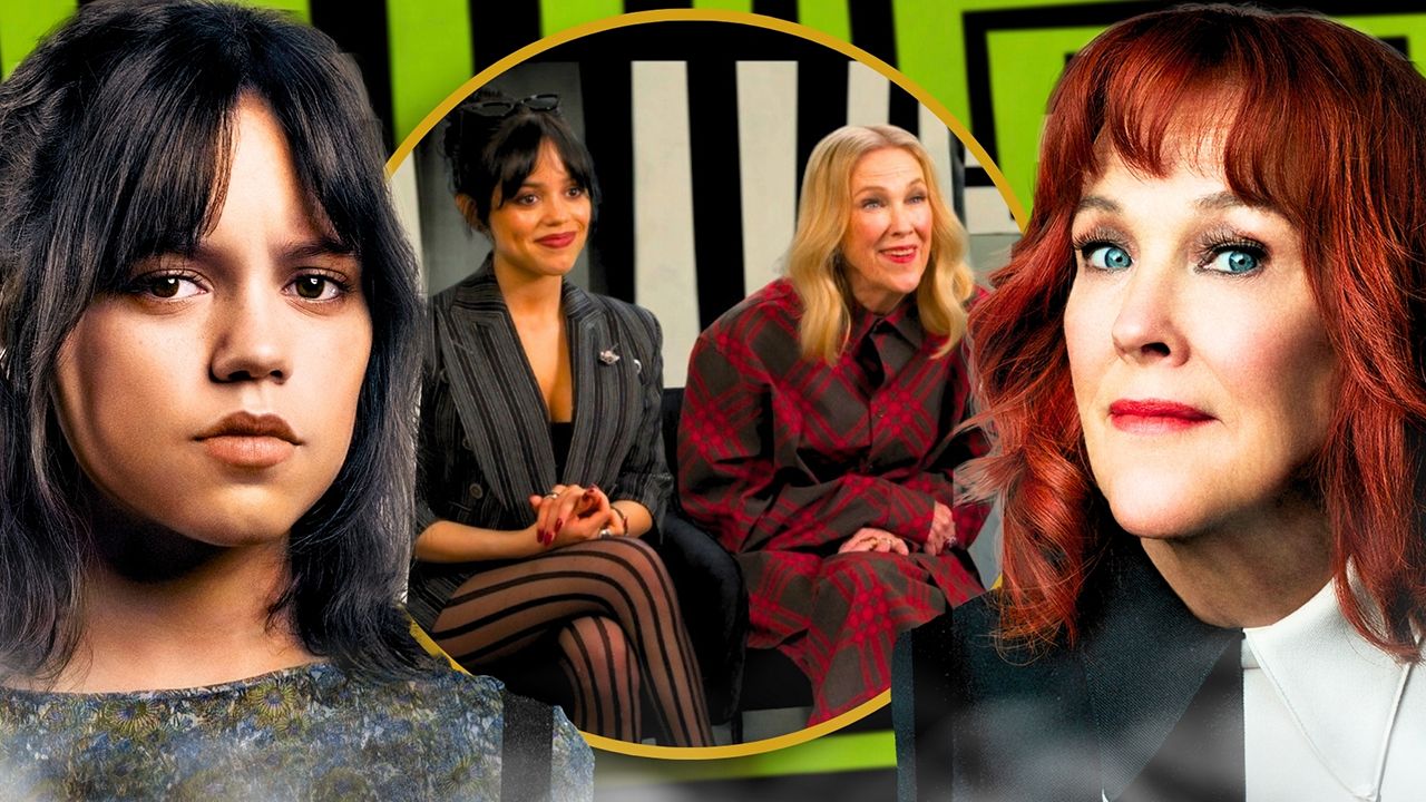 Jenna Ortega y Catherine O’Hara revelan la “emoción y asombro infantil” de Beetlejuice Beetlejuice Set