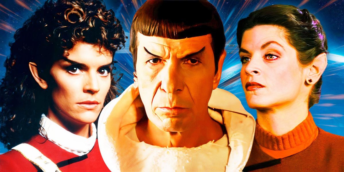 La sustituta de Kirstie Alley en Star Trek dice que Leonard Nimoy es la razón por la que el teniente Saavik se volvió menos emocional