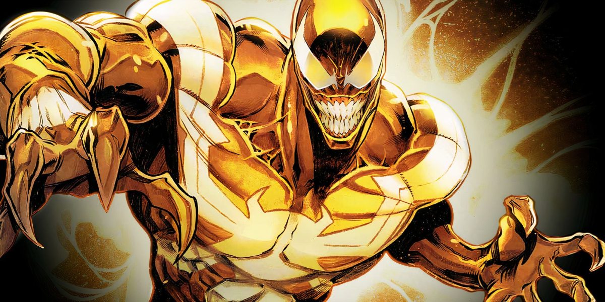 El nuevo Golden Venom de Marvel finalmente nace en la primera portada oficial