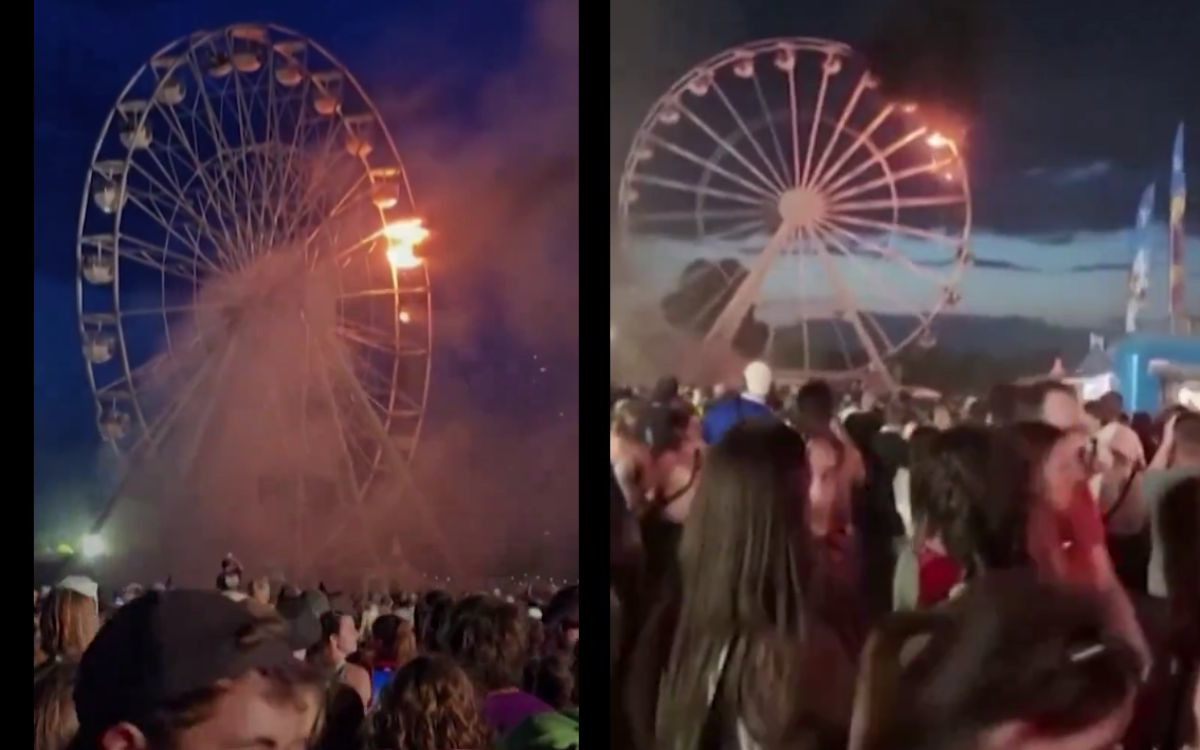 Incendio en rueda de la fortuna deja 65 heridos en festival de Alemania