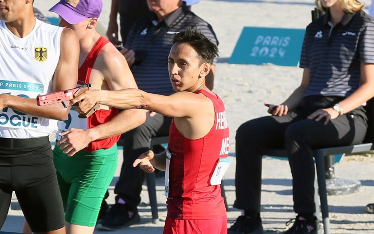 París 2024 | Con récord mundial, Emiliano Hernández roza el bronce del pentatlón moderno