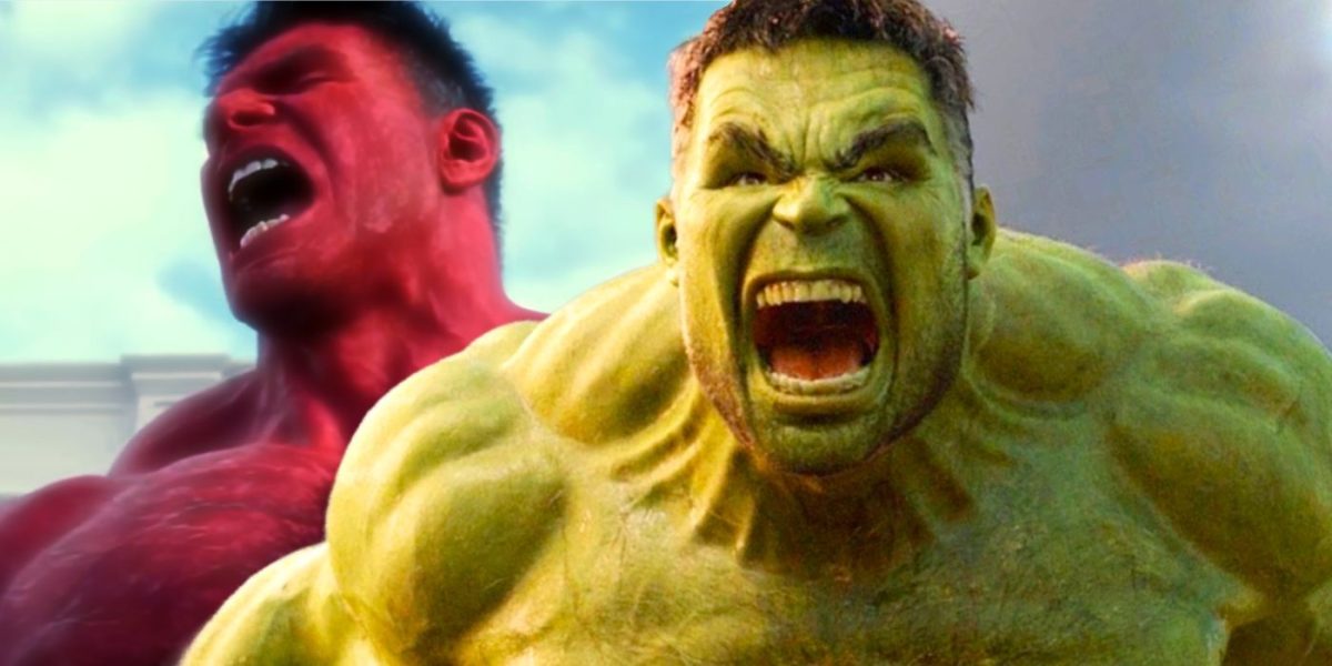 Cómo se compara la transformación de Red Hulk con la de Hulk en el MCU