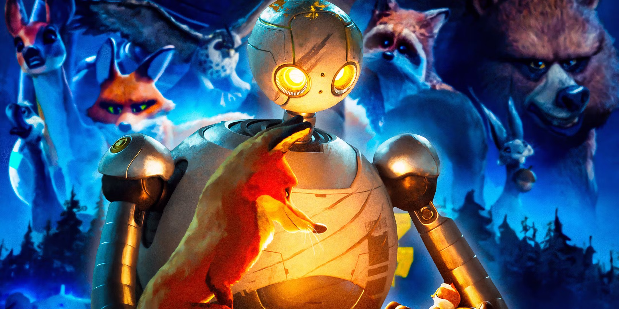 Guía de personajes y reparto de voces de The Wild Robot