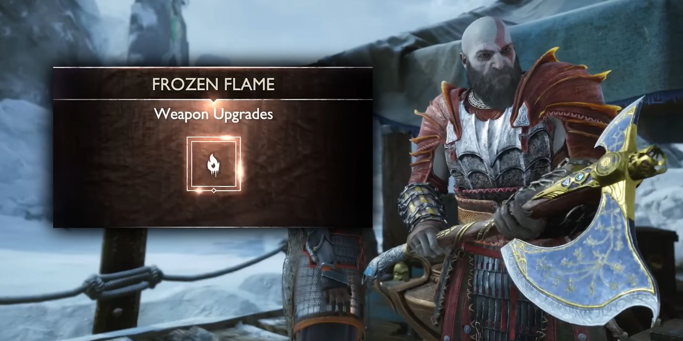 Todas las ubicaciones de Frozen Flame en God of War: Ragnarök