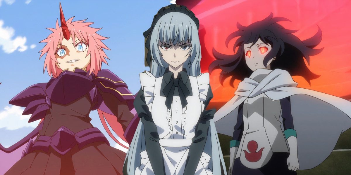 10 mujeres más fuertes en ese momento en que me reencarné como limo