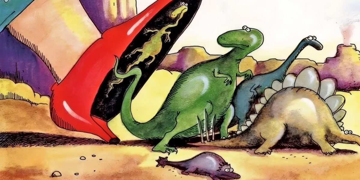 Los 10 cómics más divertidos de Far Side donde los dinosaurios son el centro de atención