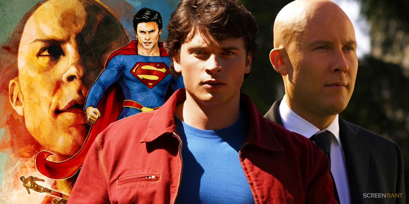 La secuela de Smallville de Tom Welling y Michael Rosenbaum cobra vida en un brillante arte de DC Show