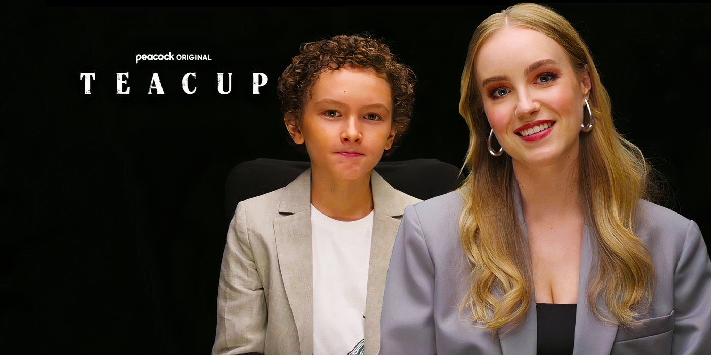 Émilie Bierre y Caleb Dolden de Teacup hablan sobre la dinámica entre hermanos y la interpretación de dos personajes en uno en un programa de terror