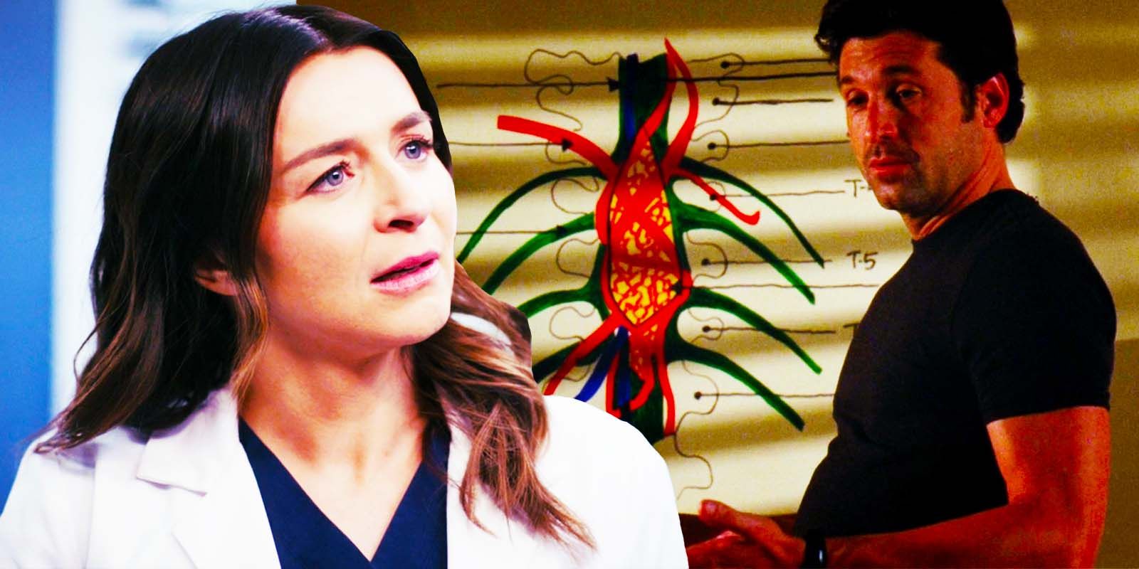 La historia de Amelia de la temporada 21 de Grey’s Anatomy rindió homenaje a uno de los mejores casos de Derek Shepherd de hace 15 años