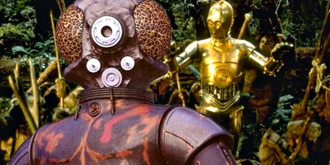 Lo siento, C-3PO, Star Wars acaba de revelar que los Ewoks eligieron un personaje de película diferente para adorarlo como un dios después de ROTJ (que es infinitamente más inquietante)