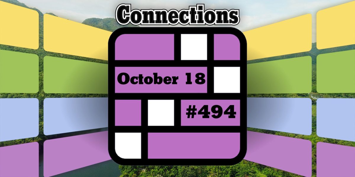 Consejos y respuestas sobre conexiones de hoy para el 18 de octubre de 2024 (rompecabezas n.° 494)