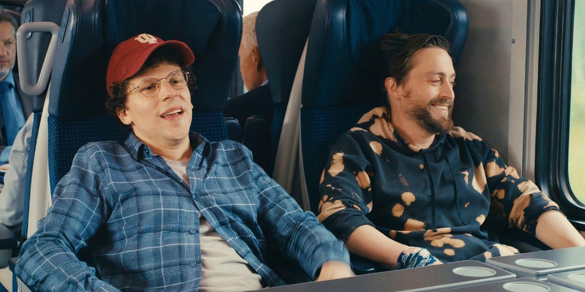 "Eso es un 10": Jesse Eisenberg y Kieran Culkin elogian la bebida viral (después de un primer intento fallido) mientras promocionan una nueva película, un verdadero dolor