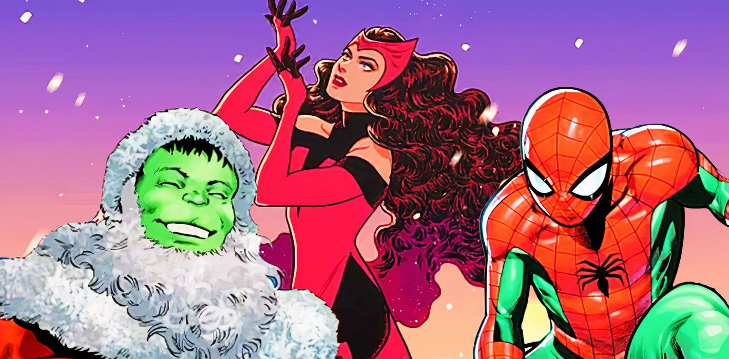 Marvel anuncia portadas variantes navideñas con Hulk, Spider-Man, X-Men y más que llegarán en diciembre