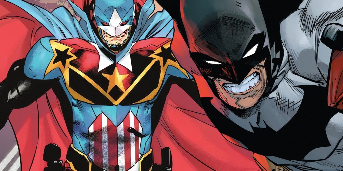 Estoy 99% seguro de que la nueva y oscura respuesta de Gotham al Capitán América es el hermano de Batman