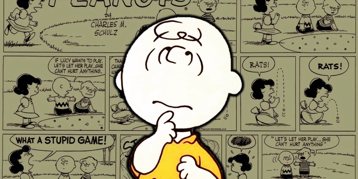 El diseño de Charlie Brown le impide realizar un simple gesto