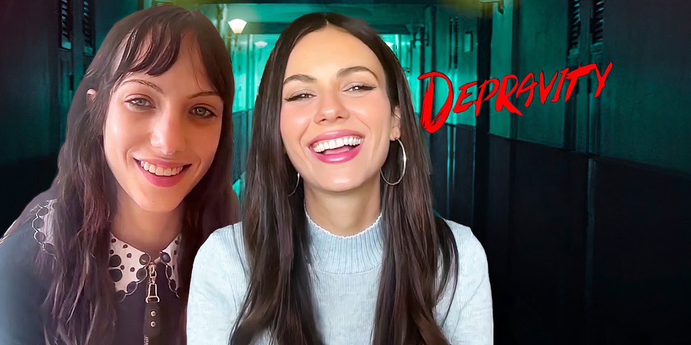 Victoria Justice y Devon Ross de Depravity hablan sobre suspenso impredecible, escenas de lucha y la filmación de la primera escena íntima