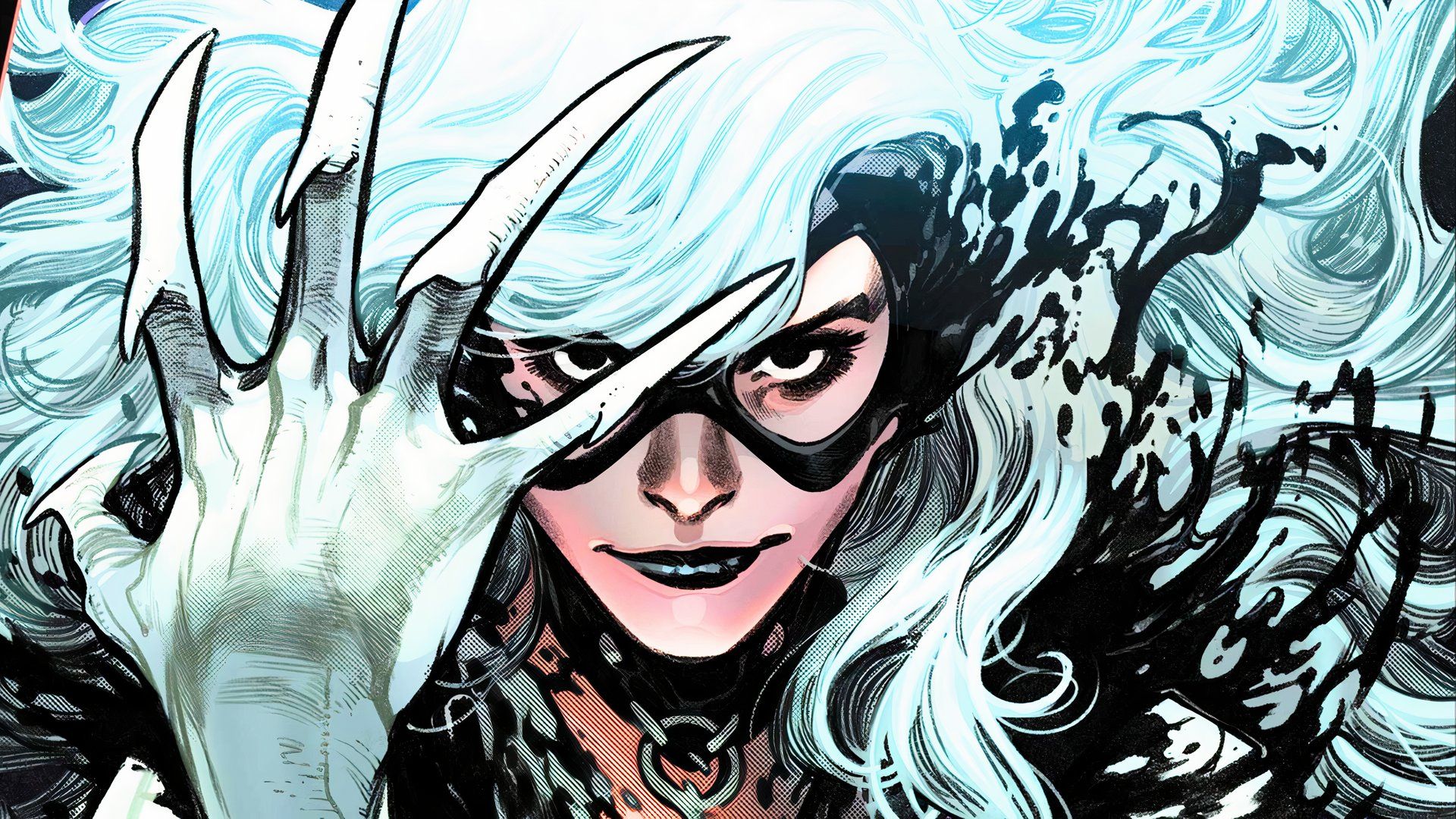 Un gato negro venenoso se recrea sorprendentemente en un cosplay de alto nivel