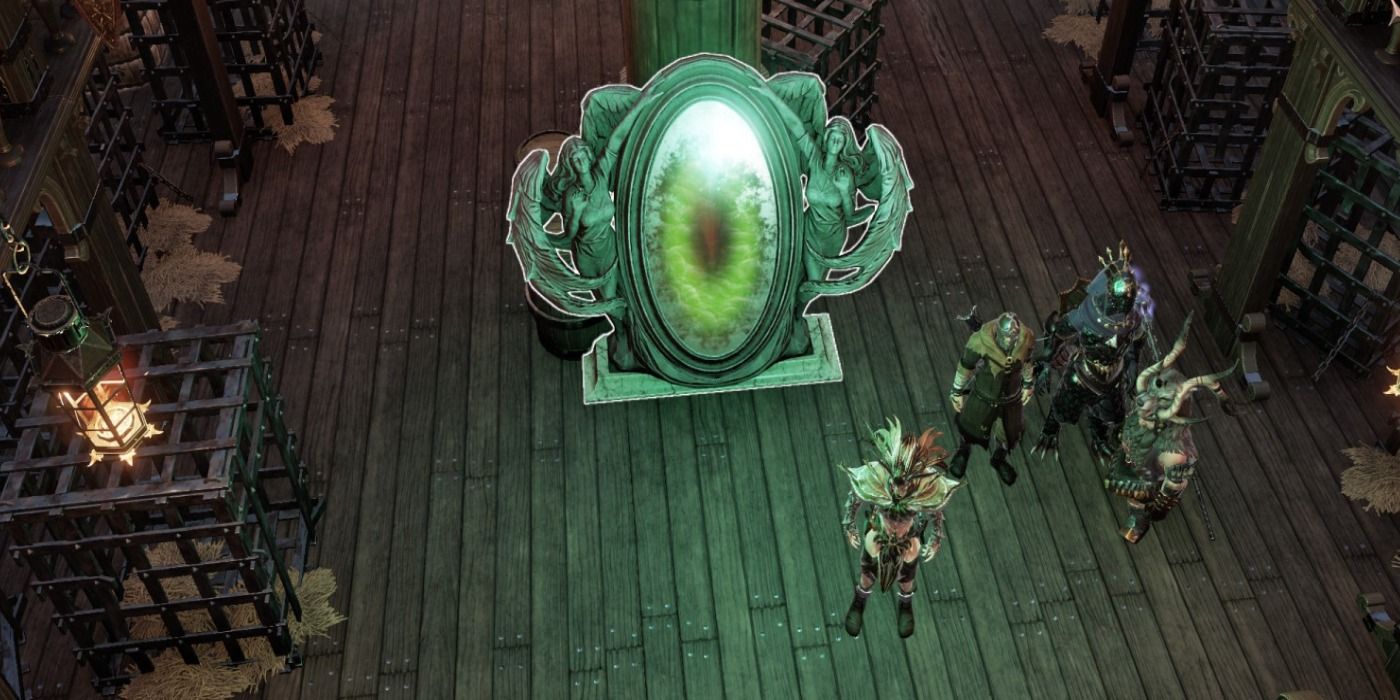 Espejo mágico de Divinity Original Sin 2 ubicado en Fort Joy