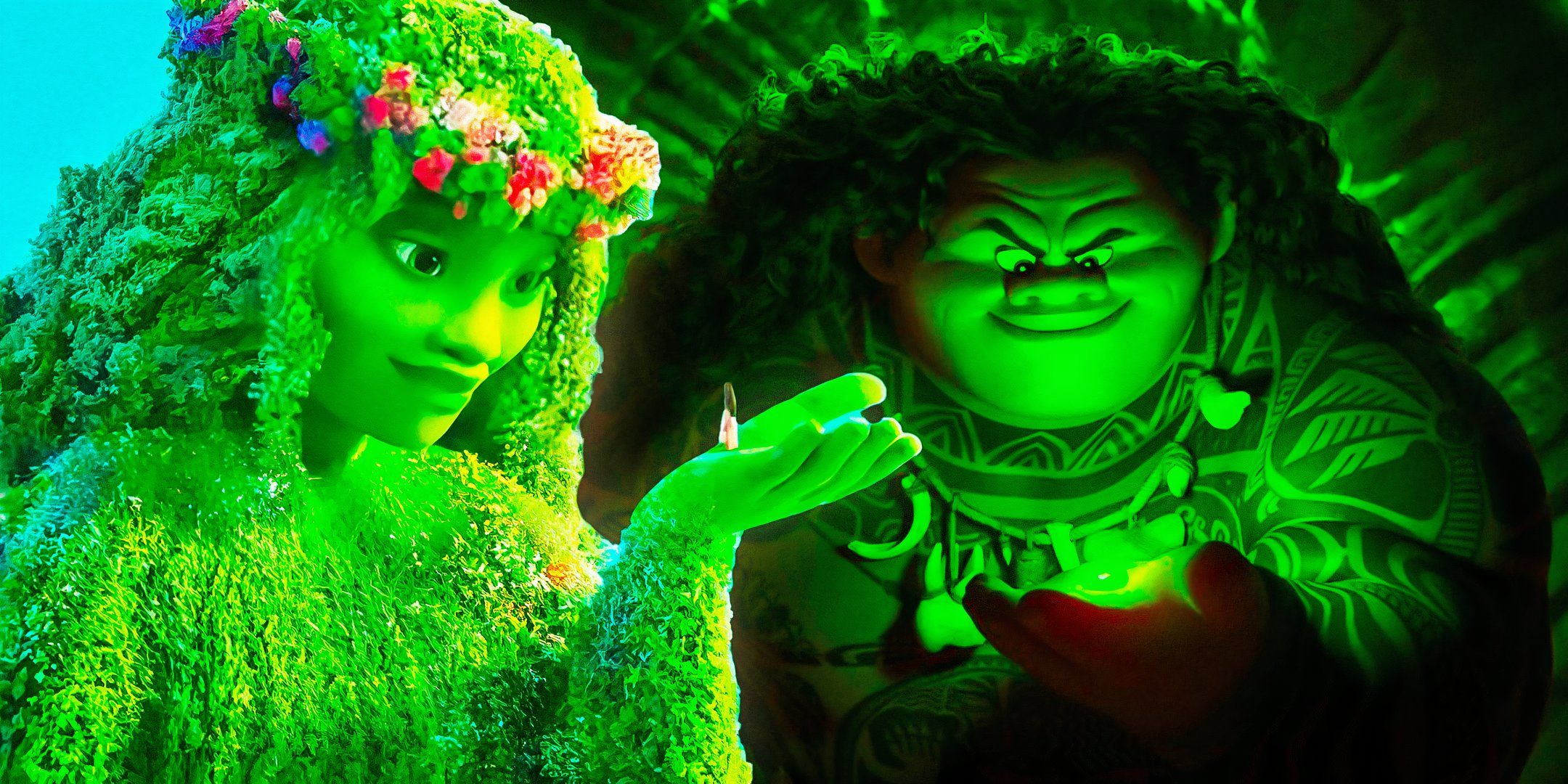 Cada dios y semidiós en las películas de Moana