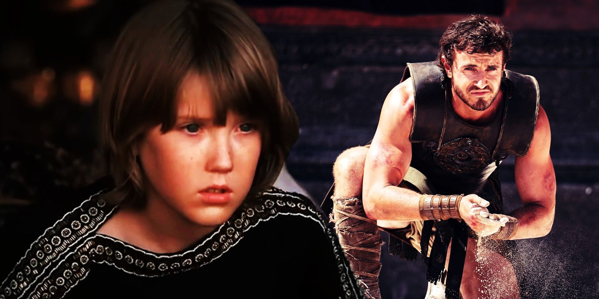 Quién es el padre de Lucius en Gladiator y a quién lo cambia Gladiator 2