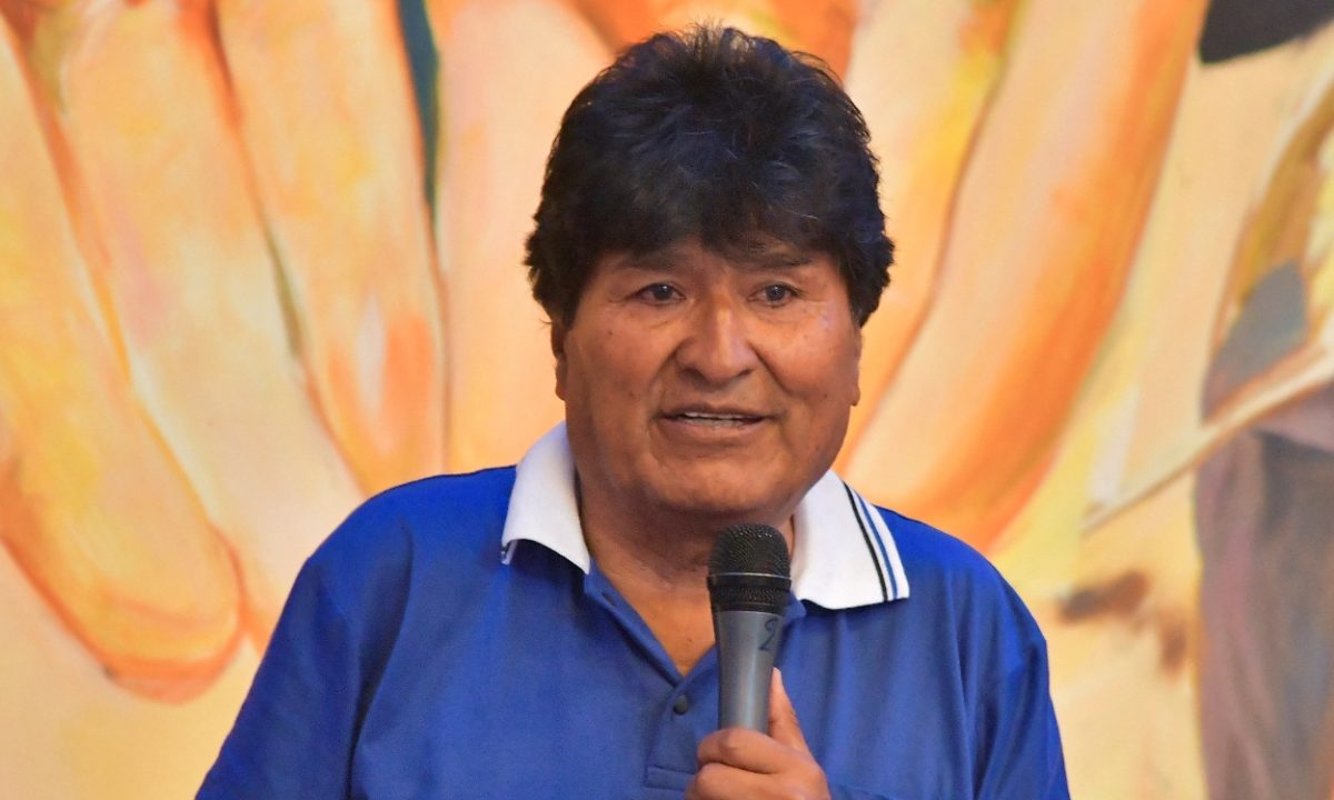 Anuncian orden de aprehensión contra Evo Morales