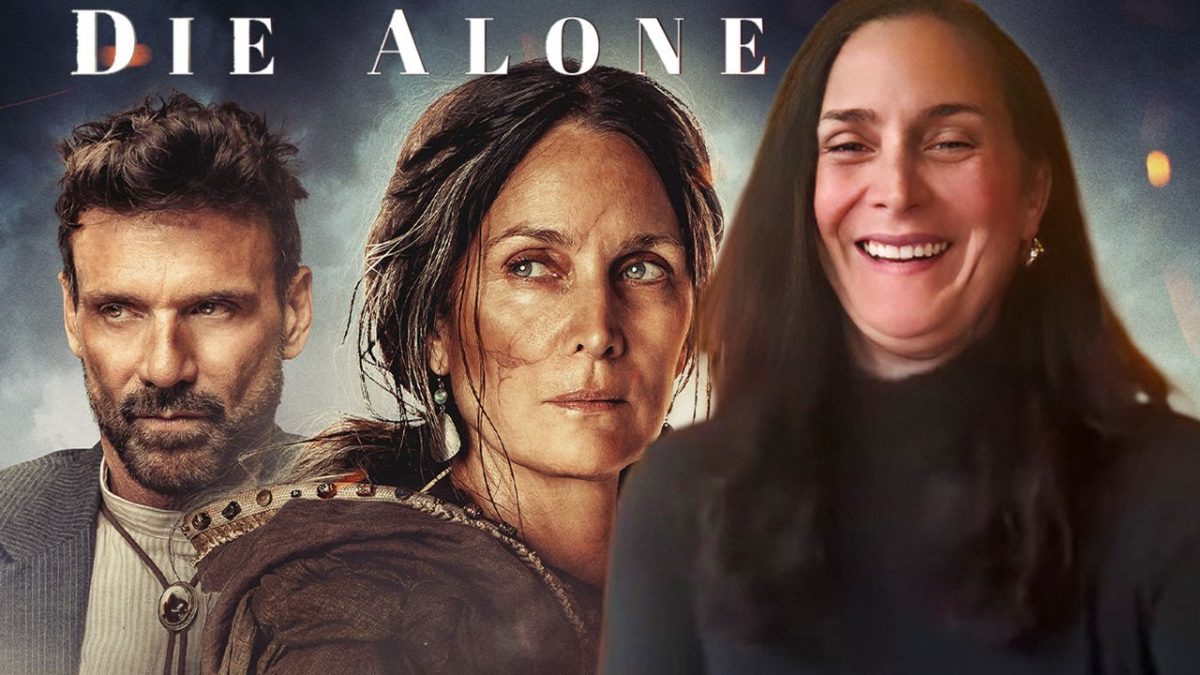 Entrevista Die Alone: ​​Carrie-Anne Moss sobre el deseo de compartir las experiencias de su personaje y la reunión de Douglas Smith