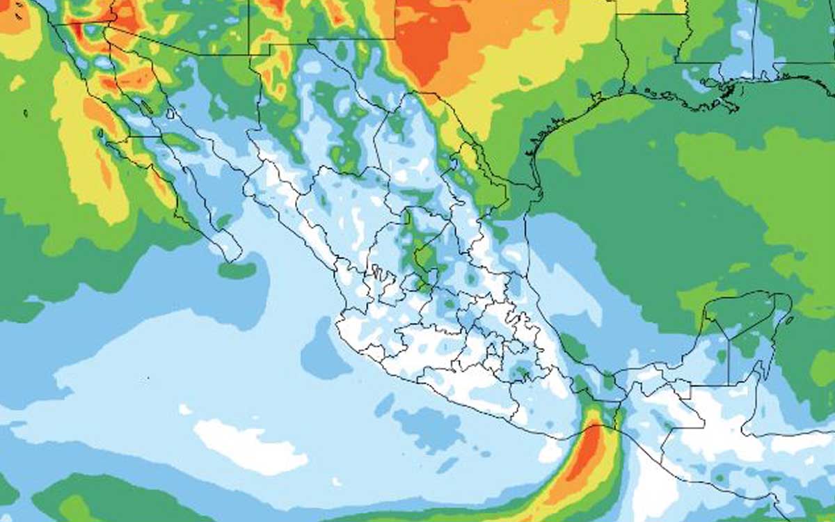 Interacción de nuevo frente frío provocará lluvias en 23 estados