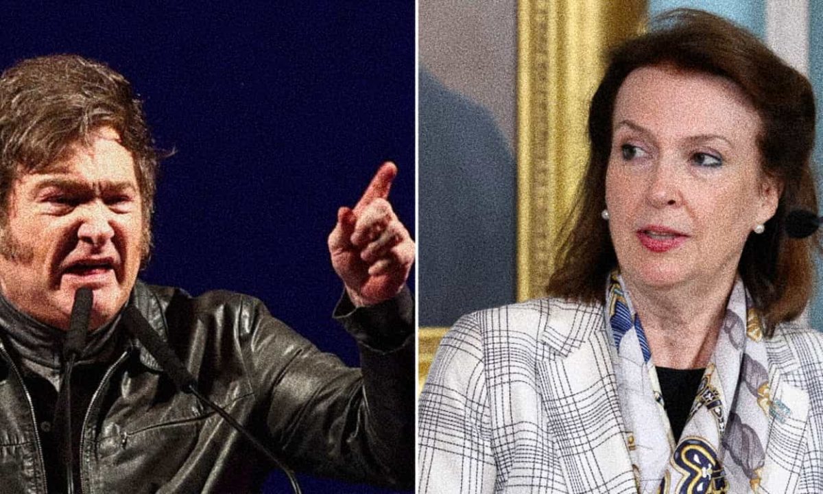 Milei despide a canciller Mondino por pedir el fin del embargo a Cuba