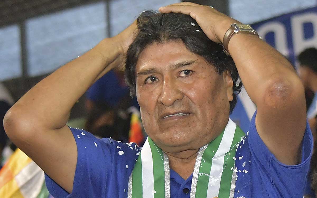 Evo Morales sufrió un 'atentado' con químicos: Simpatizantes