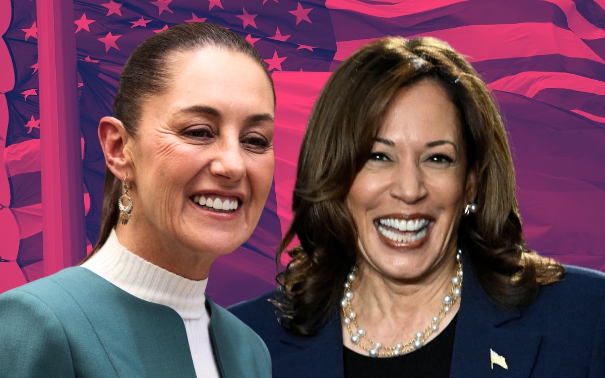 Sheinbaum celebra declaraciones de Kamala sobre 'violencia' en la colonización