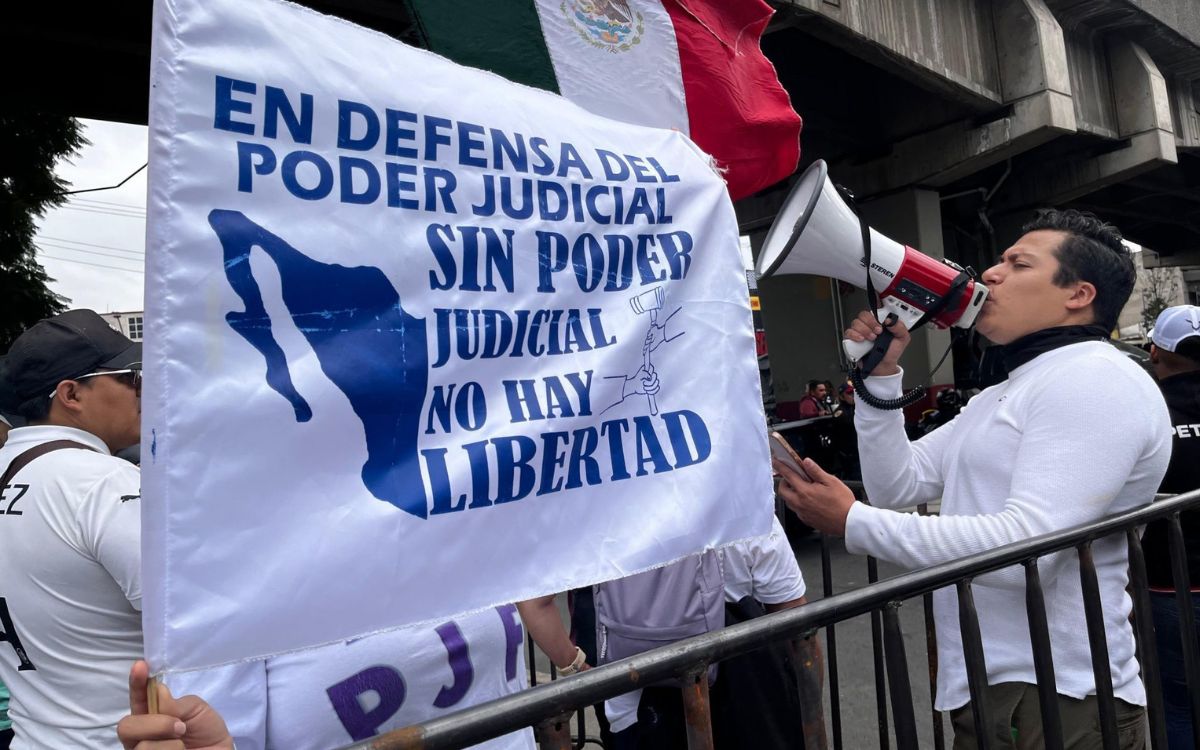 Trabajadores judiciales denuncian ‘represión’ policial en protesta frente a evento F1 | Video