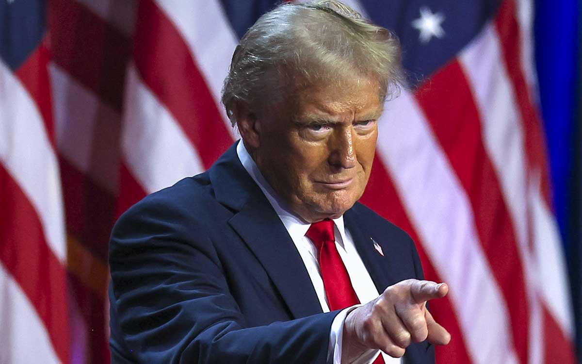 'Vamos a sellar las fronteras', advierte Trump en su primer discurso tras conocerse su ventaja