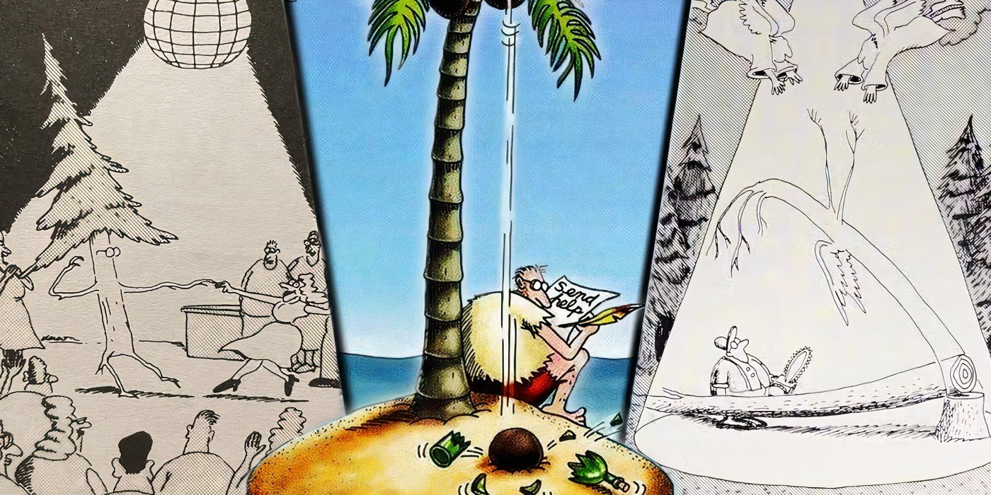 Los 10 cómics más divertidos de Far Side que de alguna manera hacen que los árboles sean divertidos