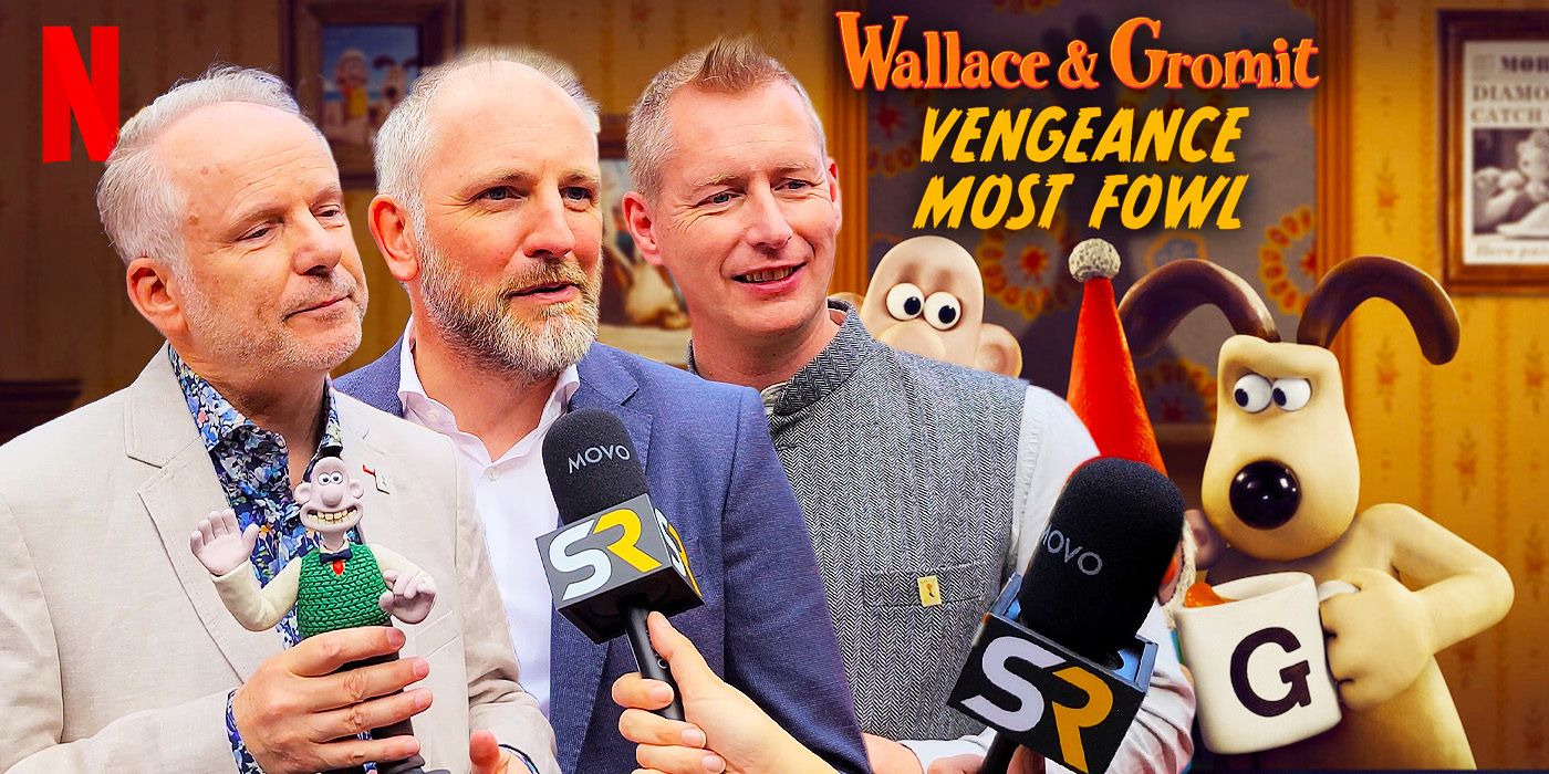 Wallace y Gromit: Venganza La mayoría de los cineastas de aves hablan del icónico villano Feathers McGraw y animación stop-motion en la alfombra roja