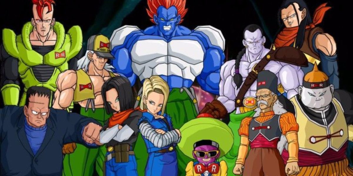 Los androides icónicos de Dragon Ball obtienen un rediseño de Naruto de un increíble artista fan