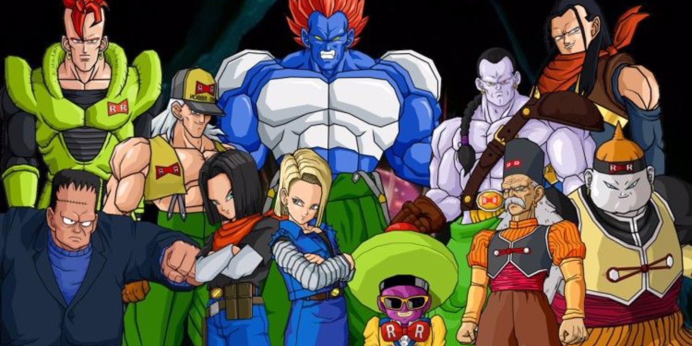 Los androides icónicos de Dragon Ball obtienen un rediseño de Naruto de un increíble artista fan