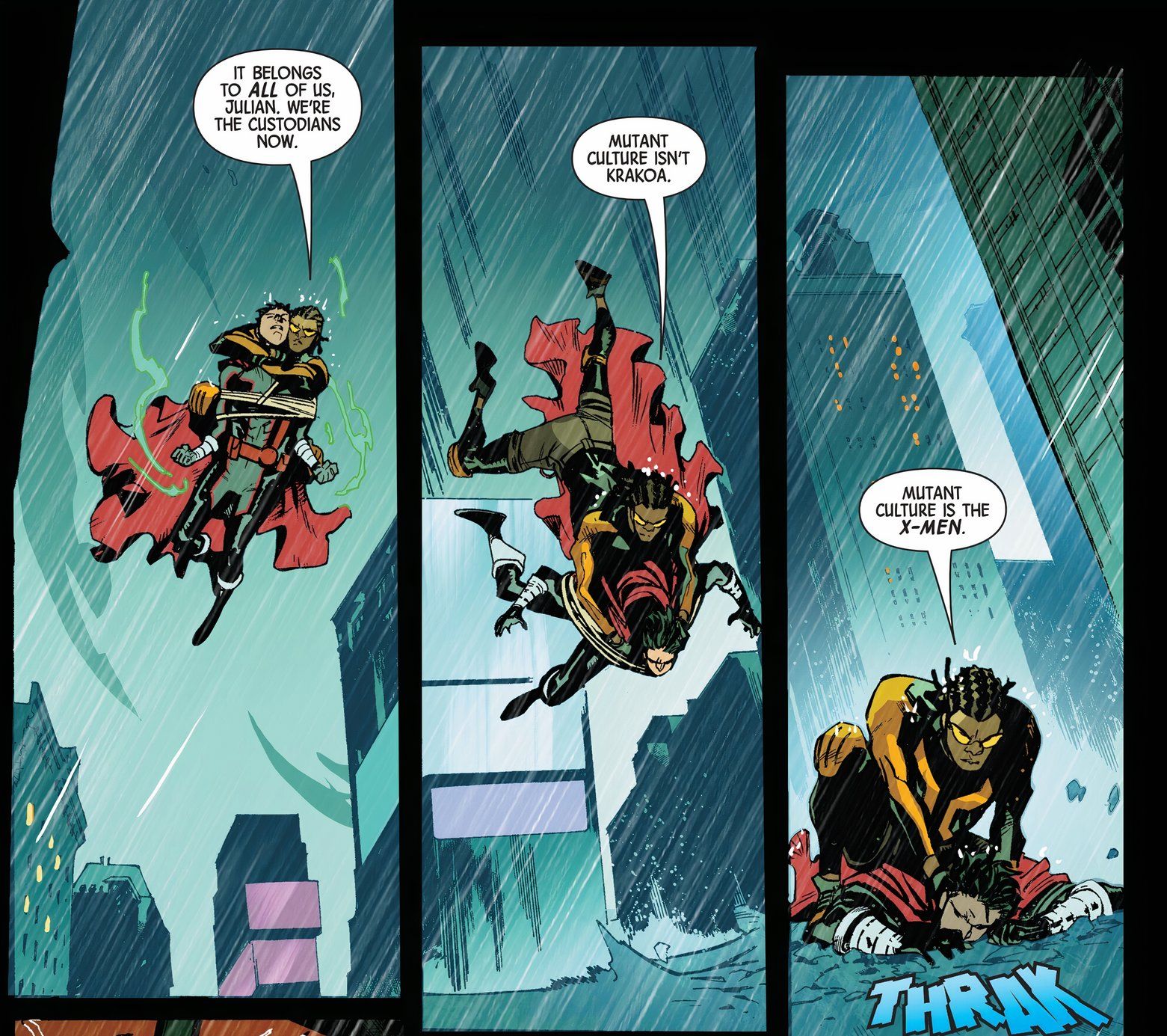 El prodigio de X-Men fija al Krakoan