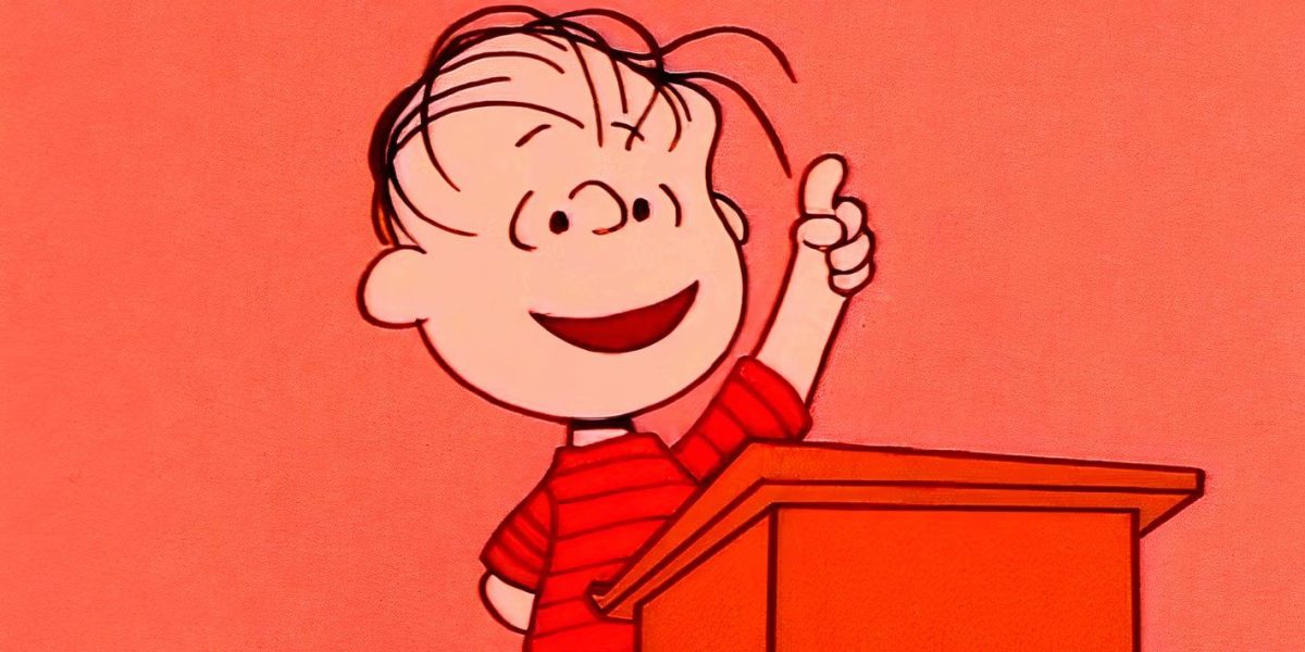 Hace 60 años, Peanuts dedicó casi un mes entero a que Linus se postulara para presidente de la escuela (en una historia que inspiró la película animada "No eres electo, Charlie Brown")